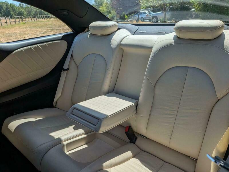 Mercedes-Benz CLK Coupe Blue #14