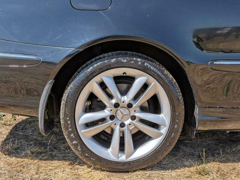 Mercedes-Benz CLK Coupe Blue #24