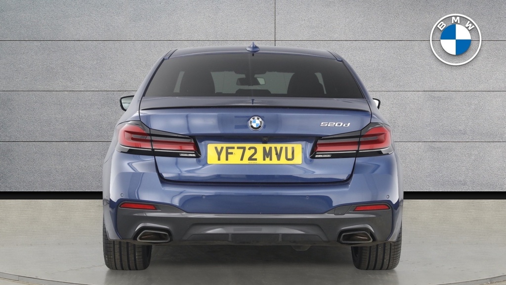 BMW 5 Series 545E Xdrive M Sport Saloon Grey #15