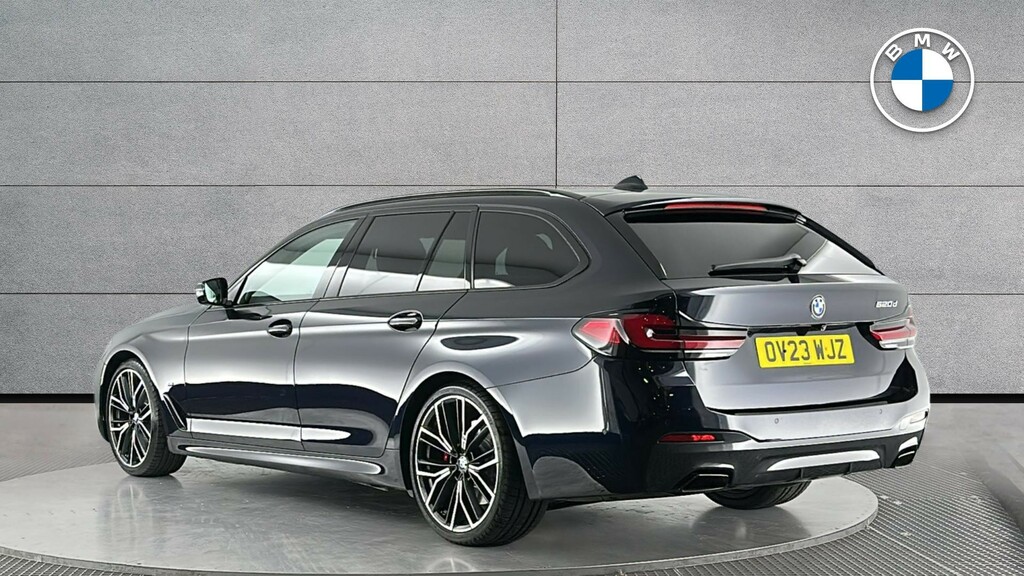 BMW 5 Series 520D M Sport Touring OV23WJZ #2