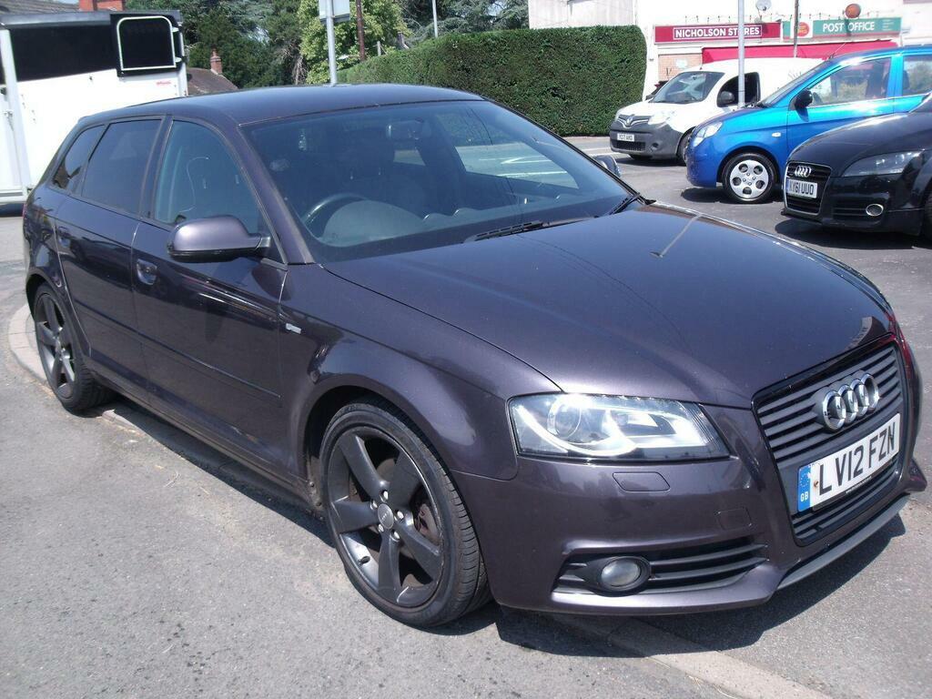 Audi A3 2.0 Tdi Black Edition Sportback Euro 5 S S Grey