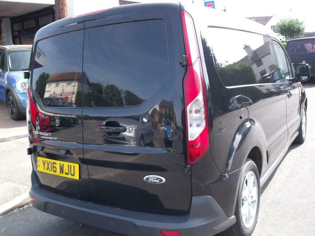 Ford Transit Connect 1.6 Tdci 240 Limited L2 H1 Black #4