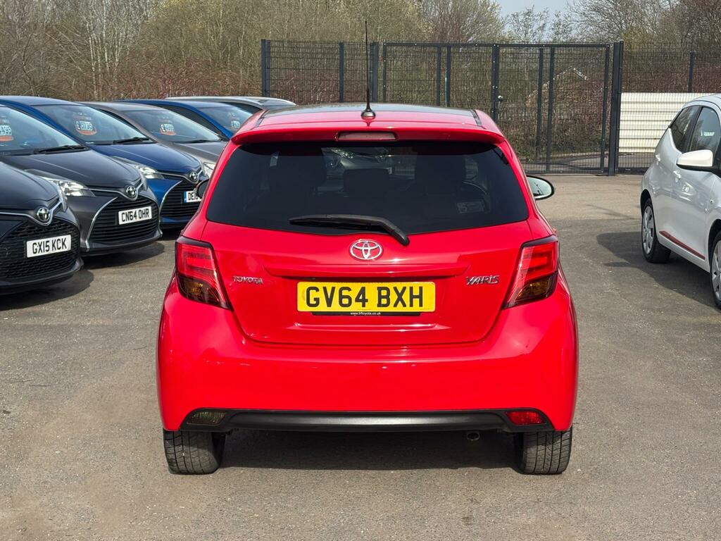 Toyota Yaris 1.33 Dual Vvt-i Sport Euro 5 Euro 5 GV64BXH Red #5