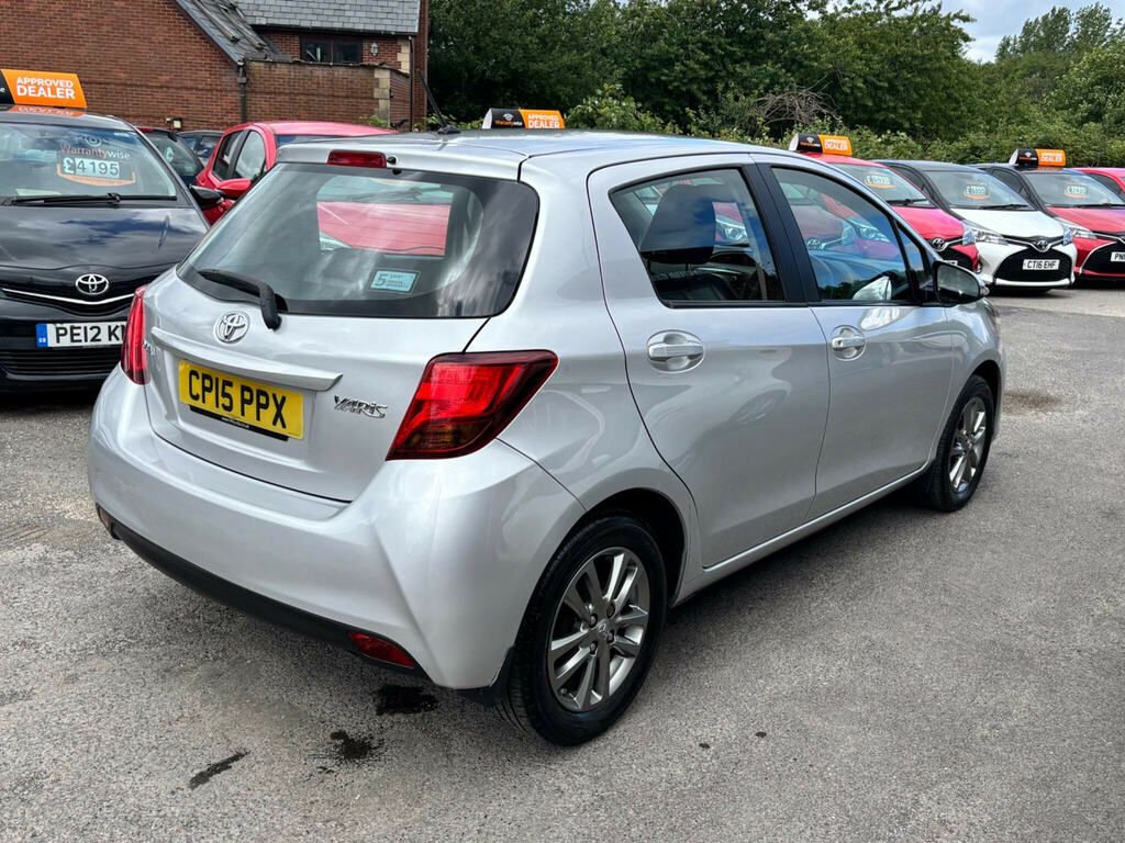 Toyota Yaris 1.33 Dual Vvt-i Icon Euro 5 Euro 5 Silver #6
