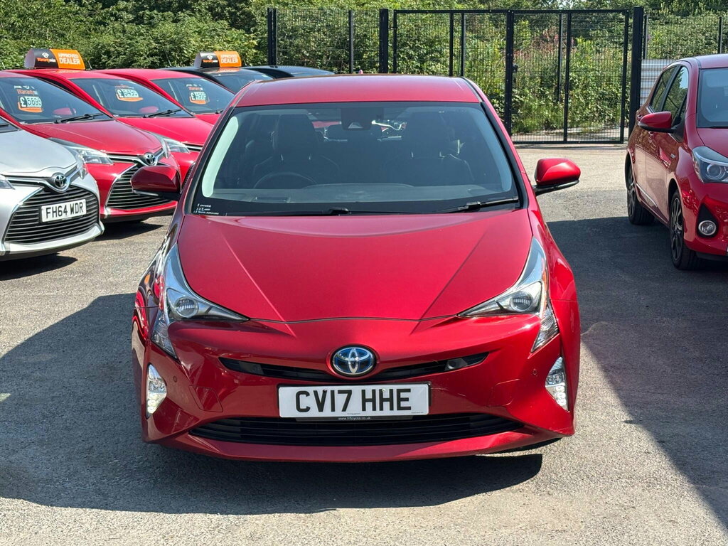 Toyota Prius 1.8 Vvt-h Excel Cvt Euro 6 Ss 15In Alloy Red #2