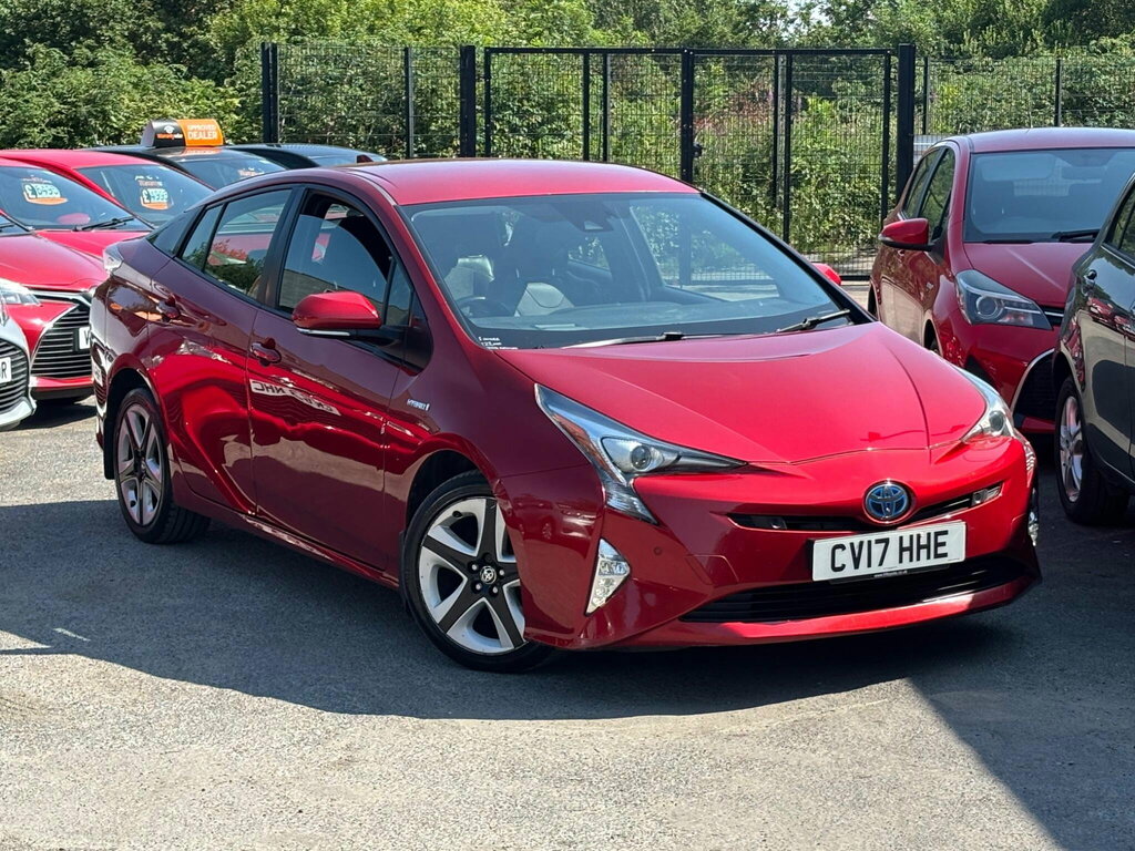 Toyota Prius 1.8 Vvt-h Excel Cvt Euro 6 Ss 15In Alloy White #23