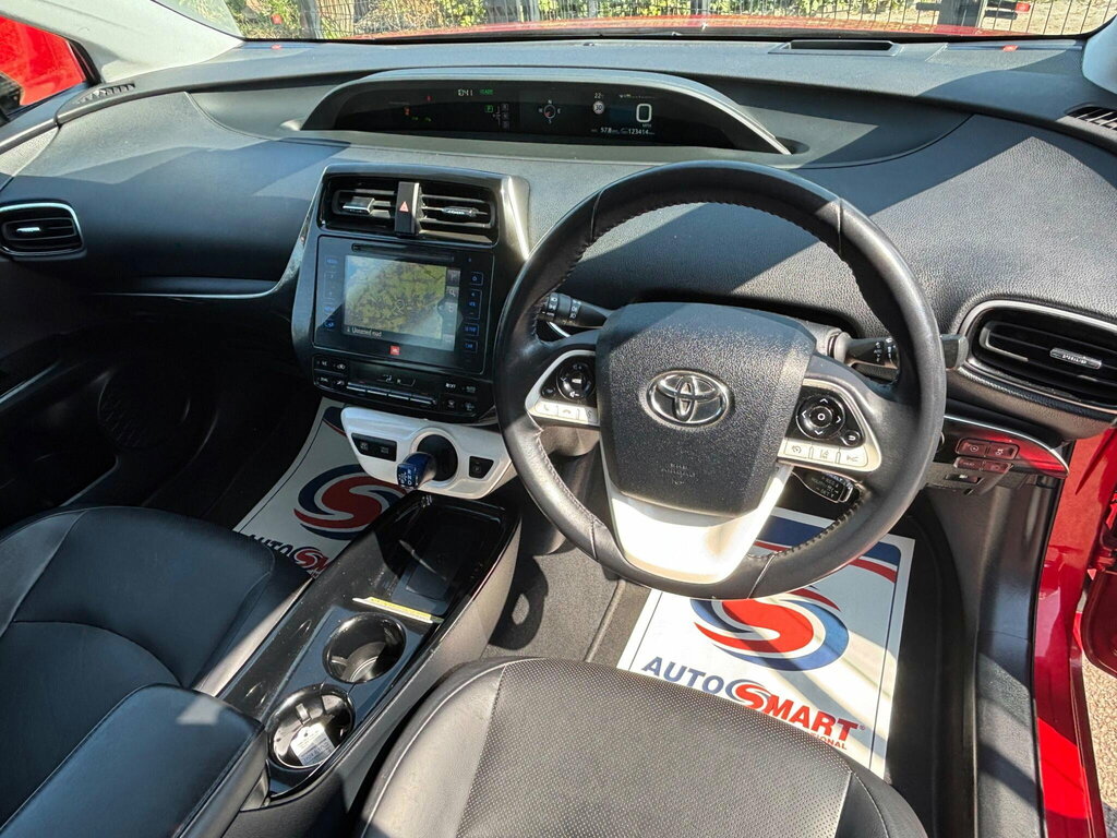 Toyota Prius 1.8 Vvt-h Excel Cvt Euro 6 Ss 15In Alloy White #30