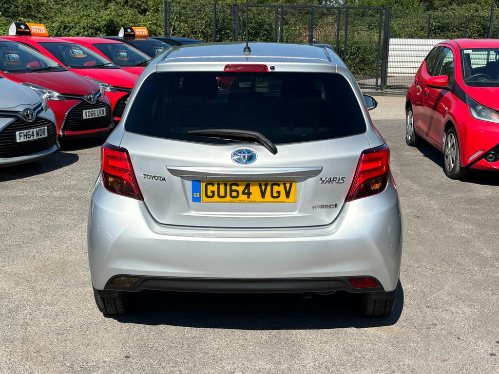 Toyota Yaris 1.5 Vvt-h Icon E-cvt Euro 6 Silver #5