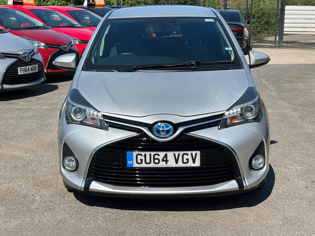 Toyota Yaris 1.5 Vvt-h Icon E-cvt Euro 6 Silver #2