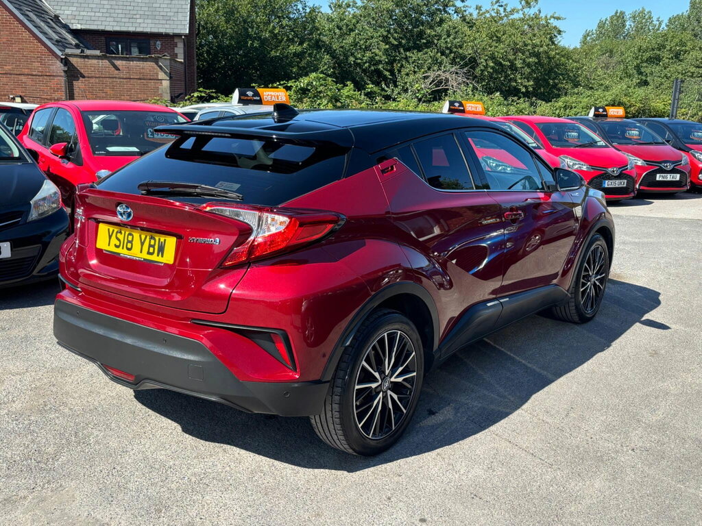 Toyota C-Hr 1.8 Vvt-h Red Edition Cvt Euro 6 Ss Red #6