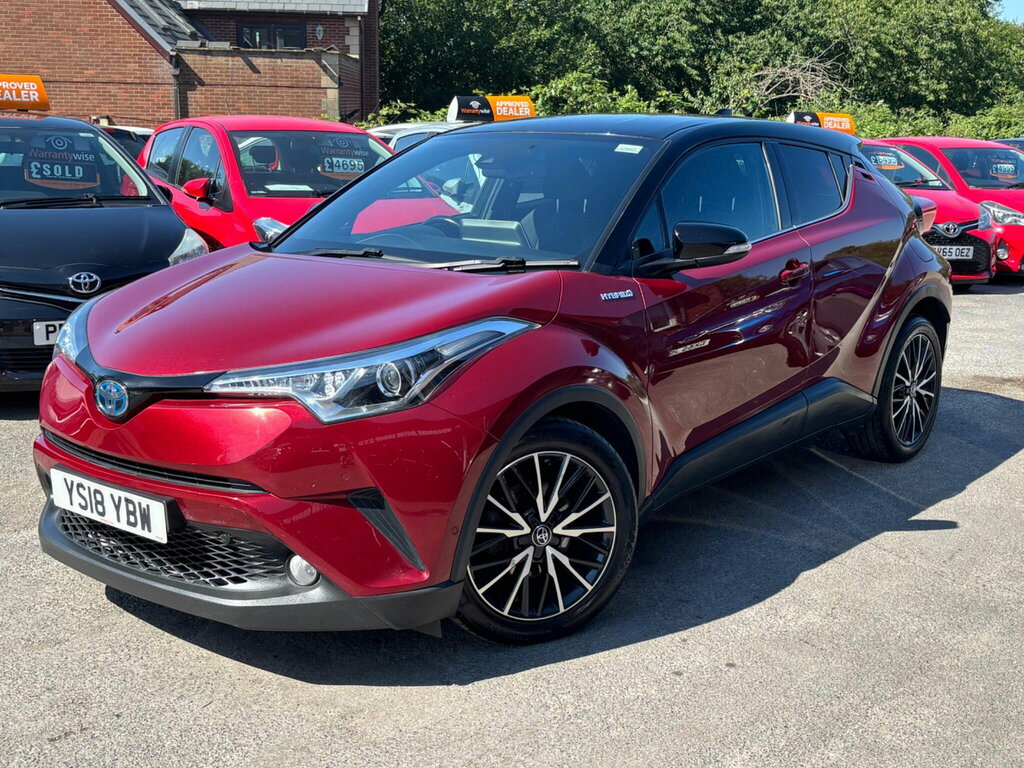 Toyota C-Hr 1.8 Vvt-h Red Edition Cvt Euro 6 Ss Red #3