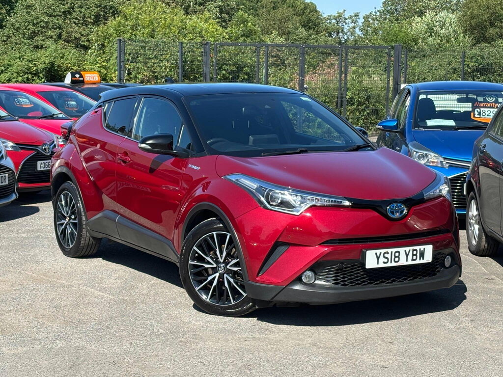 Toyota C-Hr 1.8 Vvt-h Red Edition Cvt Euro 6 Ss Red