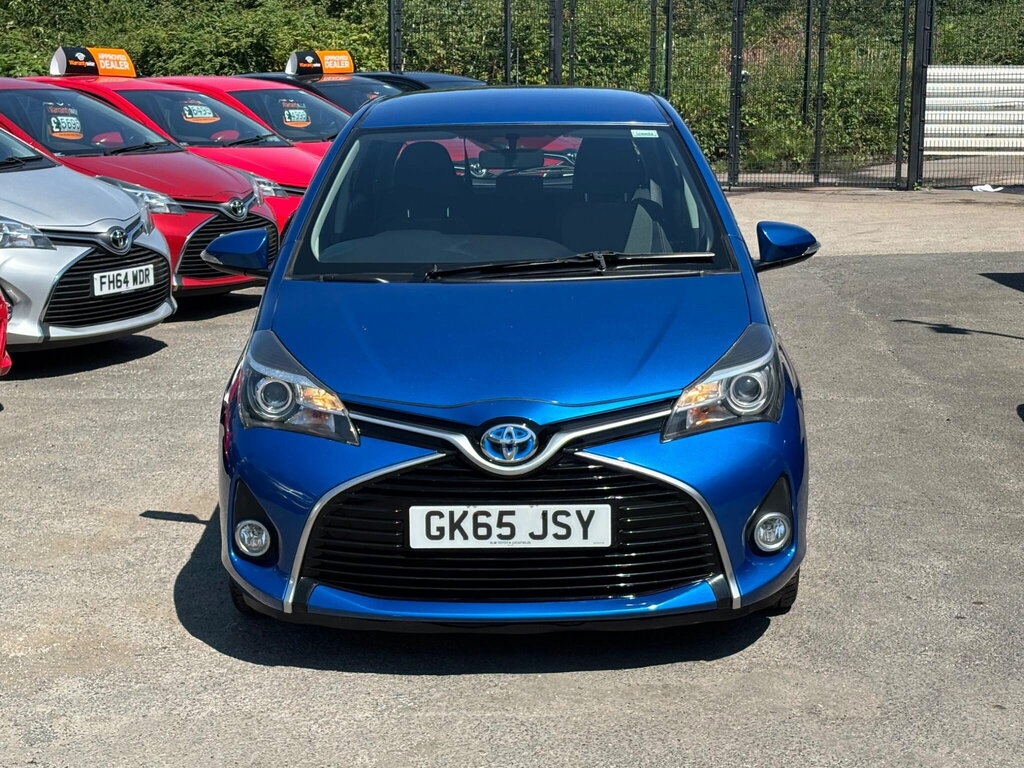Toyota Yaris 1.5 Vvt-h Icon E-cvt Euro 6 Blue #2