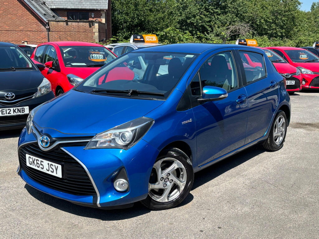 Toyota Yaris 1.5 Vvt-h Icon E-cvt Euro 6 Blue #3