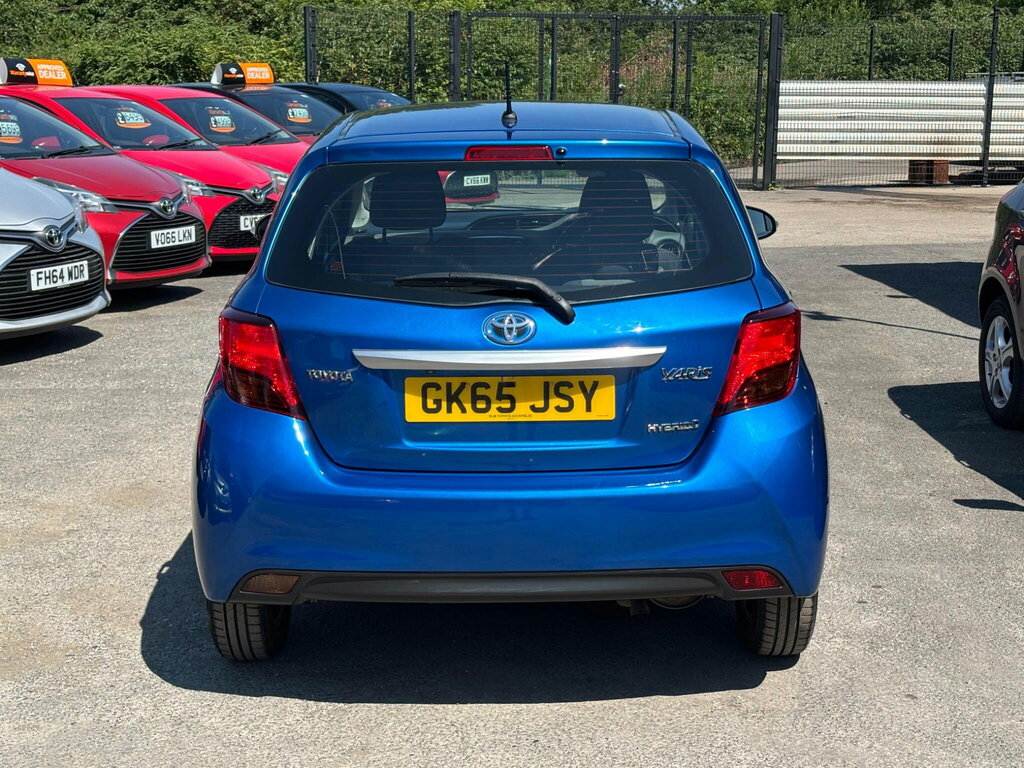 Toyota Yaris 1.5 Vvt-h Icon E-cvt Euro 6 Blue #5