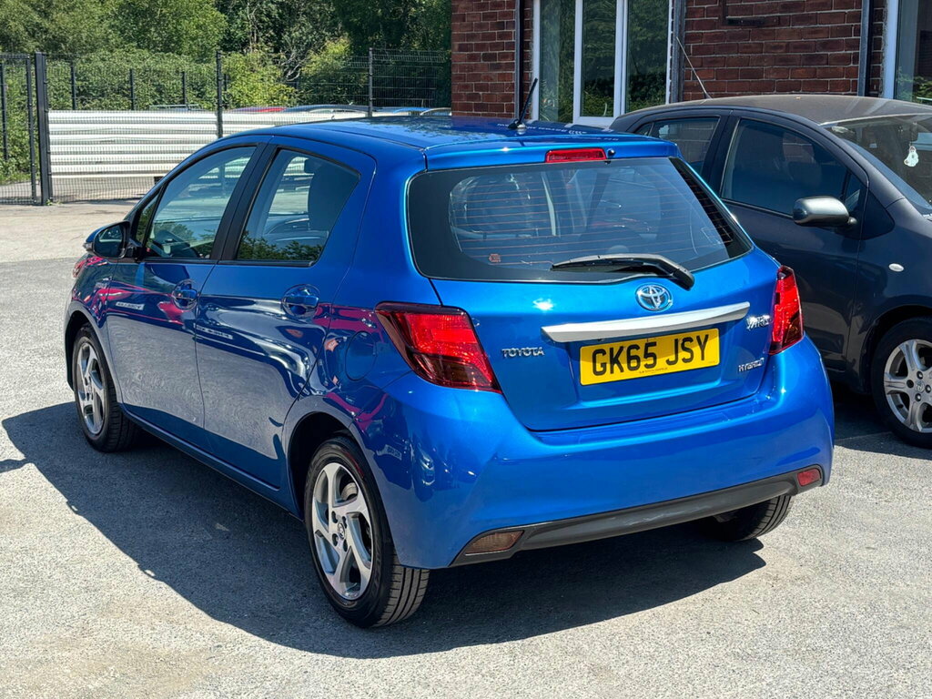 Toyota Yaris 1.5 Vvt-h Icon E-cvt Euro 6 Blue #4