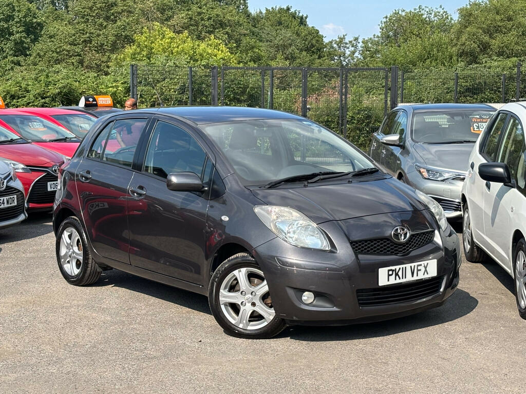 Toyota Yaris 1.33 Dual Vvt-i Tr Euro 5 Ss Grey