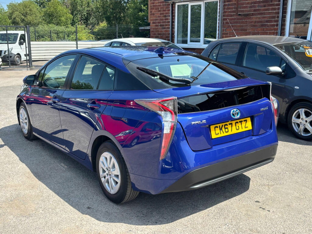 Toyota Prius 1.8 Vvt-h Active Cvt Euro 6 Ss Blue #4