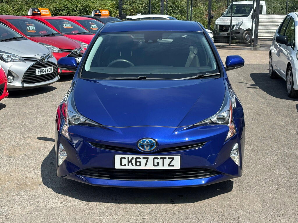 Toyota Prius 1.8 Vvt-h Active Cvt Euro 6 Ss Blue #2