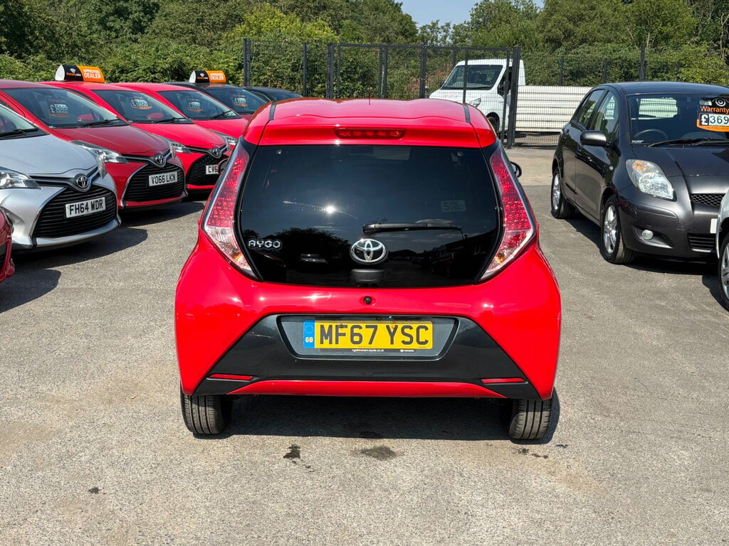 Toyota Aygo Hatchback Red #54