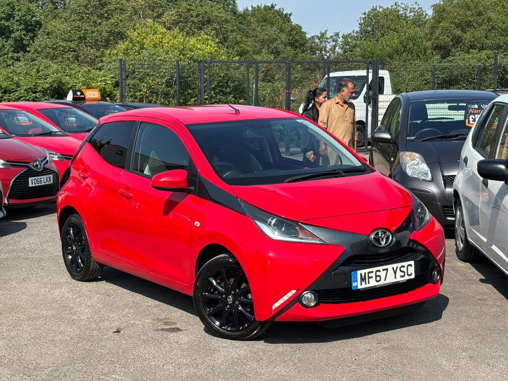 Toyota Aygo Hatchback Red #19