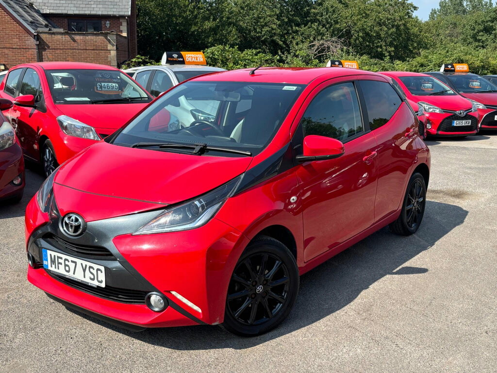 Toyota Aygo Hatchback Red #21