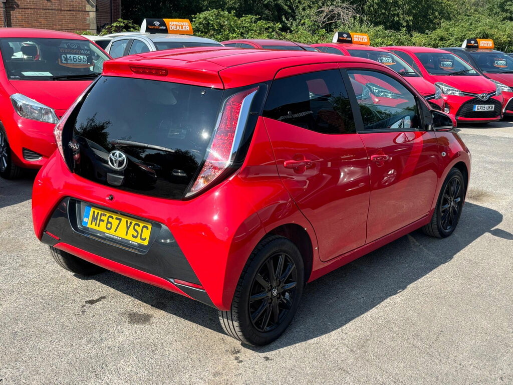 Toyota Aygo Hatchback Red #53