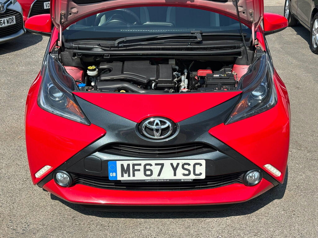 Toyota Aygo Hatchback Red #48