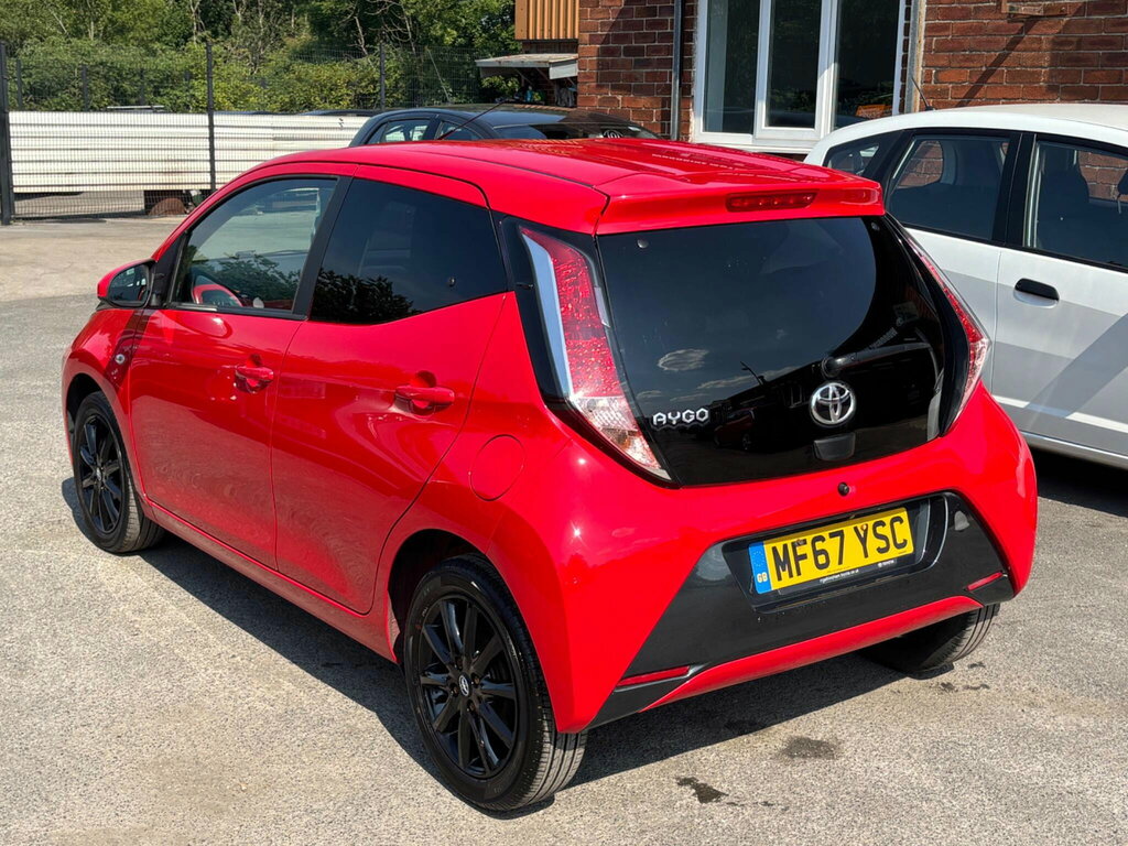 Toyota Aygo Hatchback Red #34