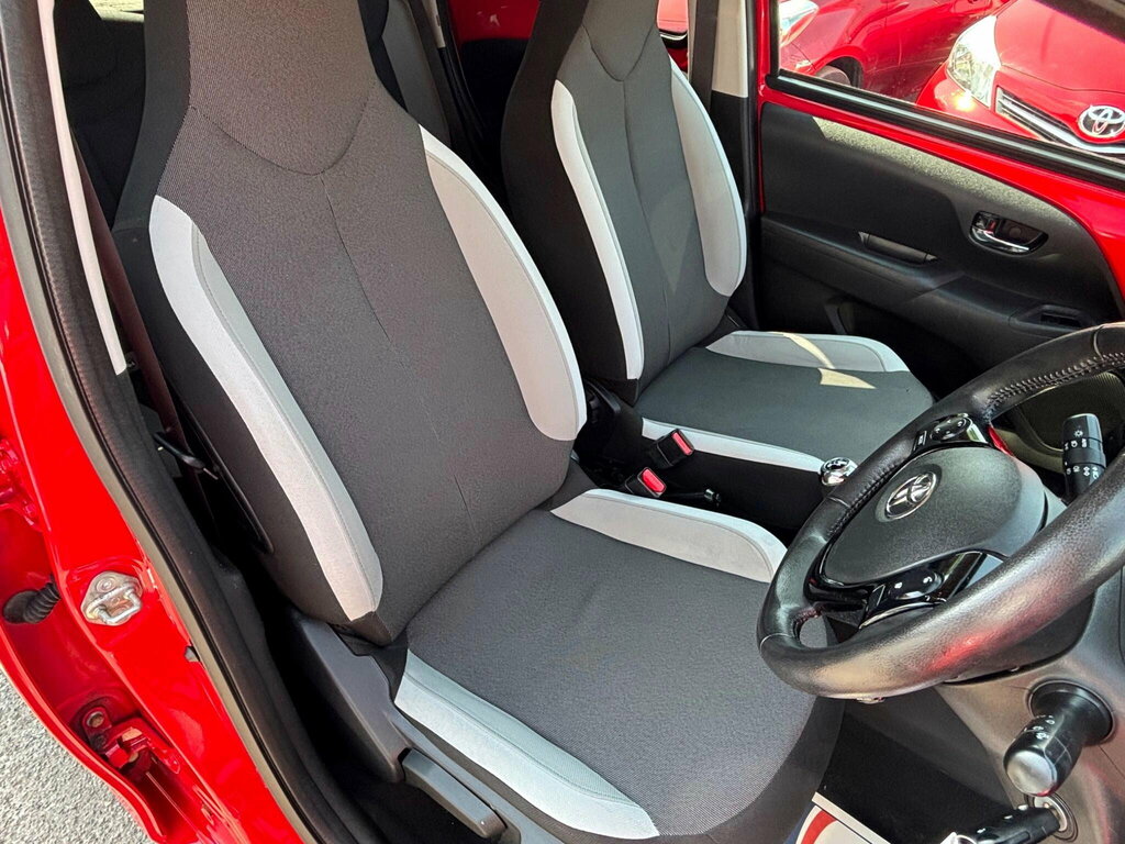 Toyota Aygo Hatchback Red #33