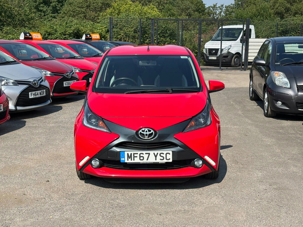 Toyota Aygo Hatchback Red #20