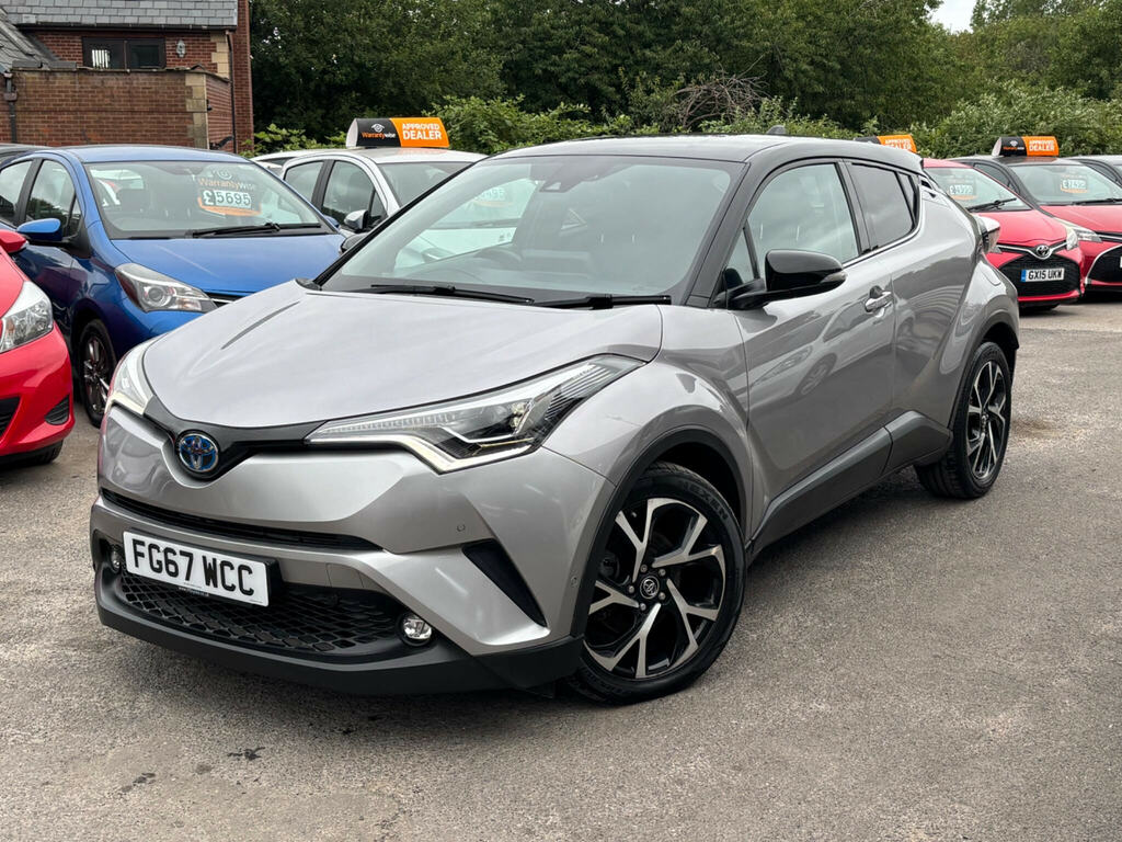 Toyota C-Hr 1.8 Vvt-h Dynamic Cvt Euro 6 Ss FG67WCC Silver #3