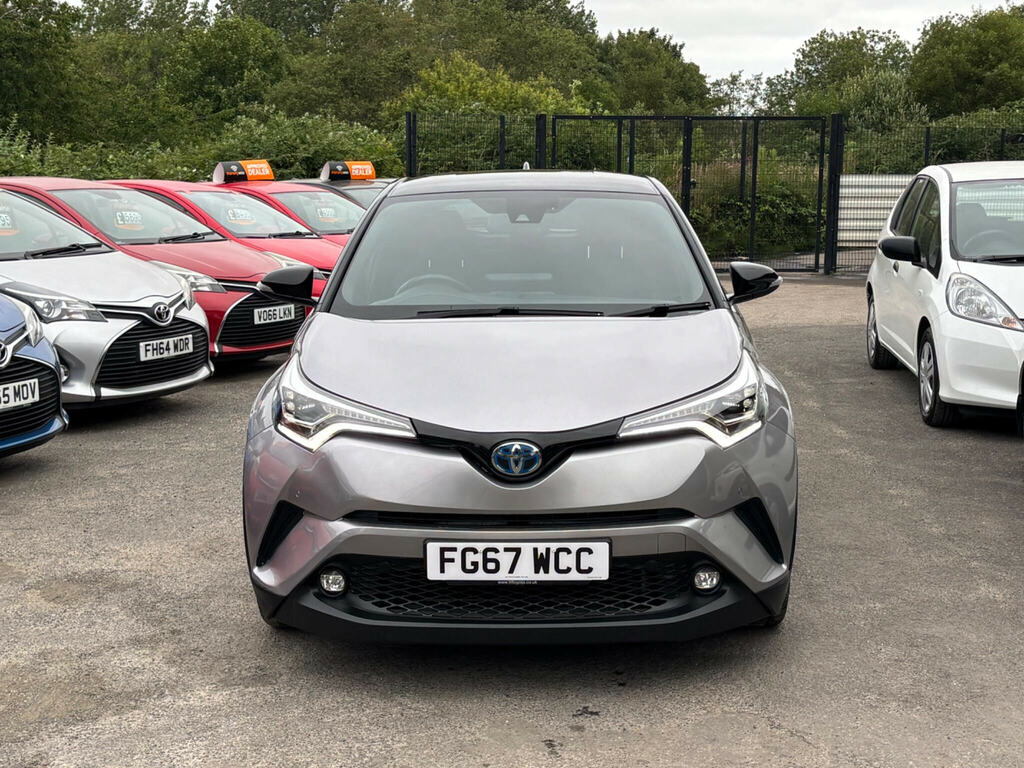 Toyota C-Hr 1.8 Vvt-h Dynamic Cvt Euro 6 Ss FG67WCC Silver #2