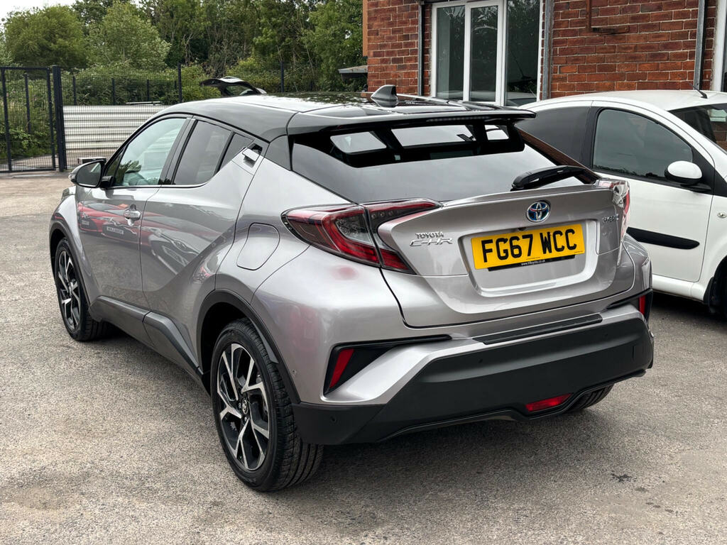 Toyota C-Hr 1.8 Vvt-h Dynamic Cvt Euro 6 Ss FG67WCC Silver #4