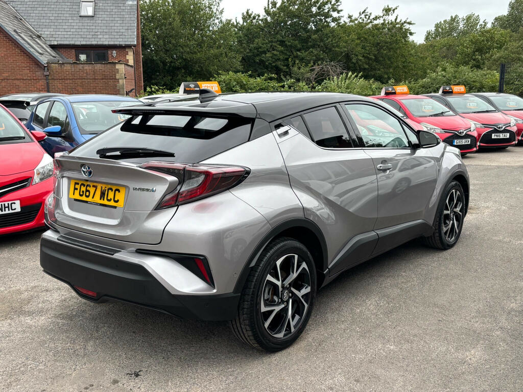 Toyota C-Hr 1.8 Vvt-h Dynamic Cvt Euro 6 Ss FG67WCC Silver #5