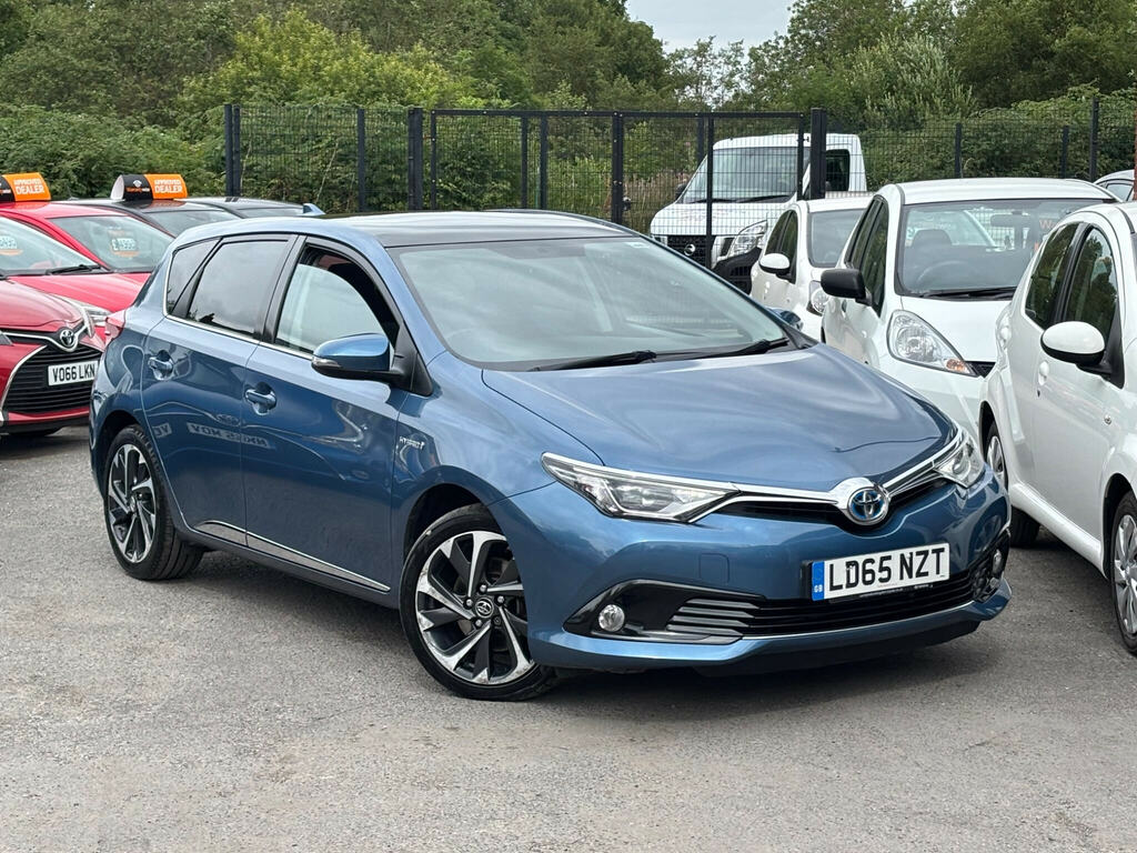 Toyota Auris 1.8 Vvt-h Design Cvt Euro 6 Ss Blue