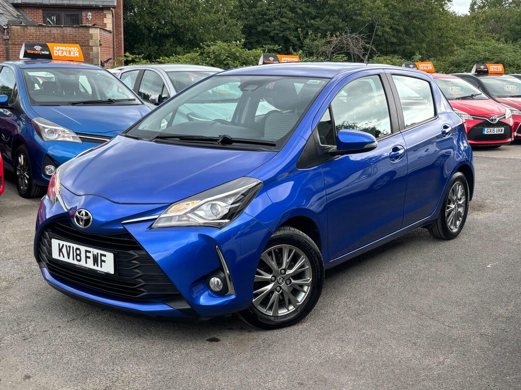 Toyota Yaris 1.5 Vvt-i Icon Euro 6 Blue #3