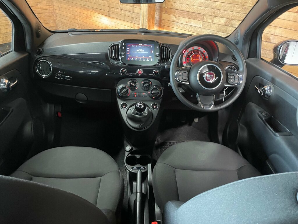 Fiat 500 1.0 Mhev Hatchback Euro 6 Ss EU23YWG Black #3