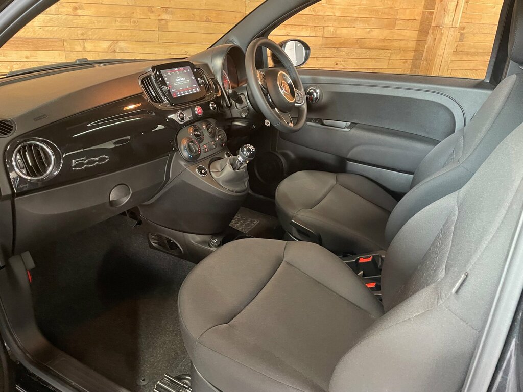 Fiat 500 1.0 Mhev Hatchback Euro 6 Ss EU23YWG Black #4