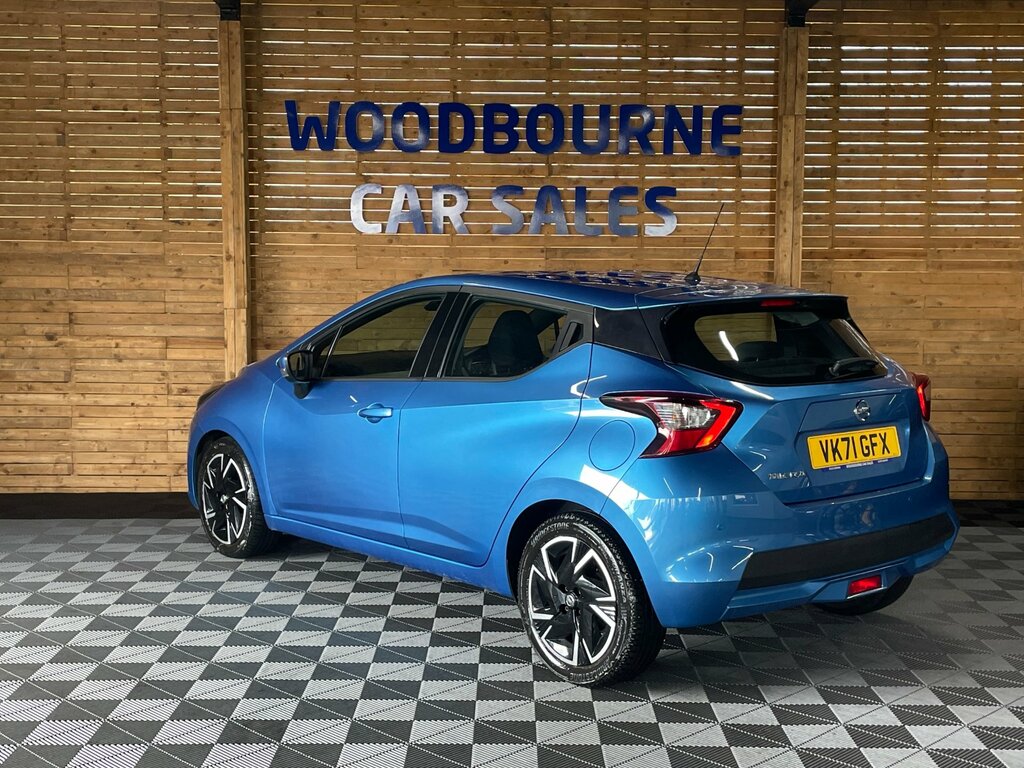 Nissan Micra 1.0 Ig-t Acenta Hatchback Xtron Euro 6 Blue