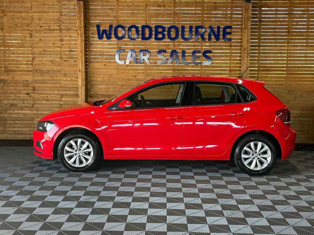 Volkswagen Polo 1.0 Se Hatchback Euro 6 Ss 6 WT18EKC Red #2