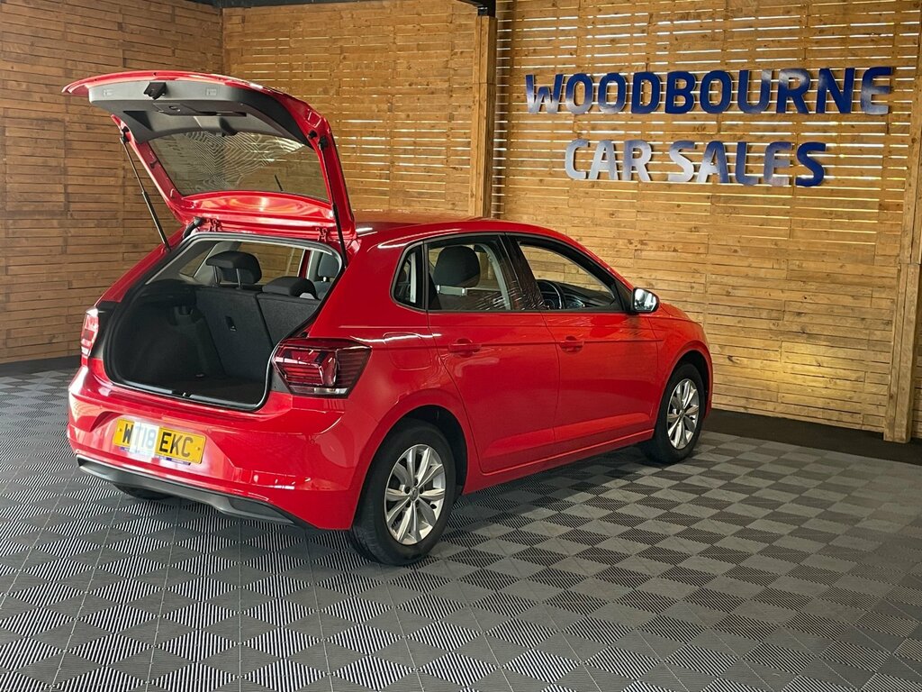 Volkswagen Polo 1.0 Se Hatchback Euro 6 Ss 6 WT18EKC Red #3