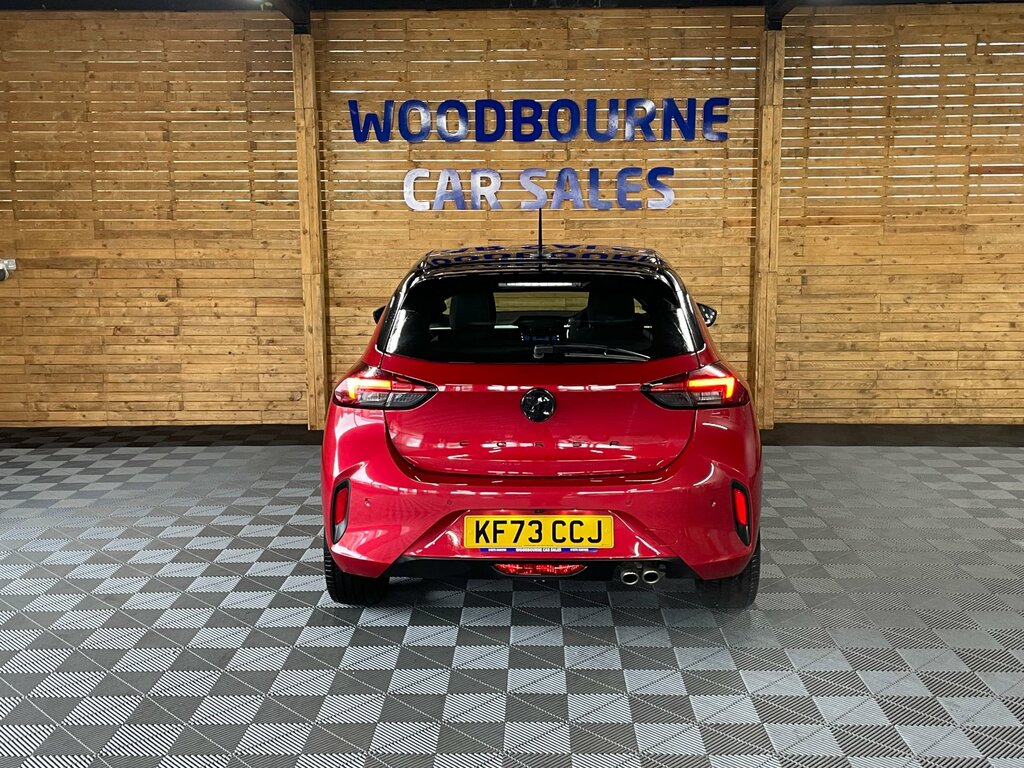 Vauxhall Corsa 1.2 Turbo Gs Hatchback Euro 6 Ss KF73CCJ Red #6