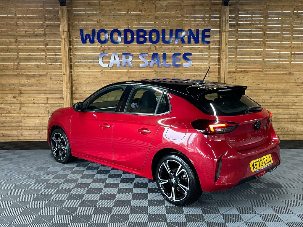 Vauxhall Corsa 1.2 Turbo Gs Hatchback Euro 6 Ss KF73CCJ Red #2