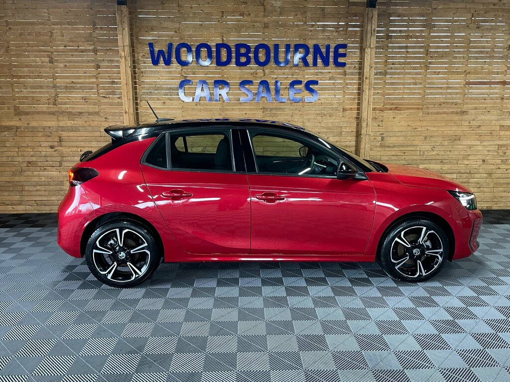 Vauxhall Corsa 1.2 Turbo Gs Hatchback Euro 6 Ss KF73CCJ Red #4