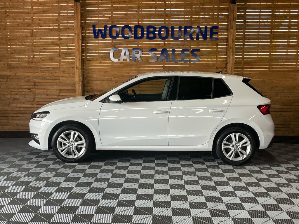 Skoda Fabia 1.0 Tsi Se L Hatchback Euro 6 S White #3