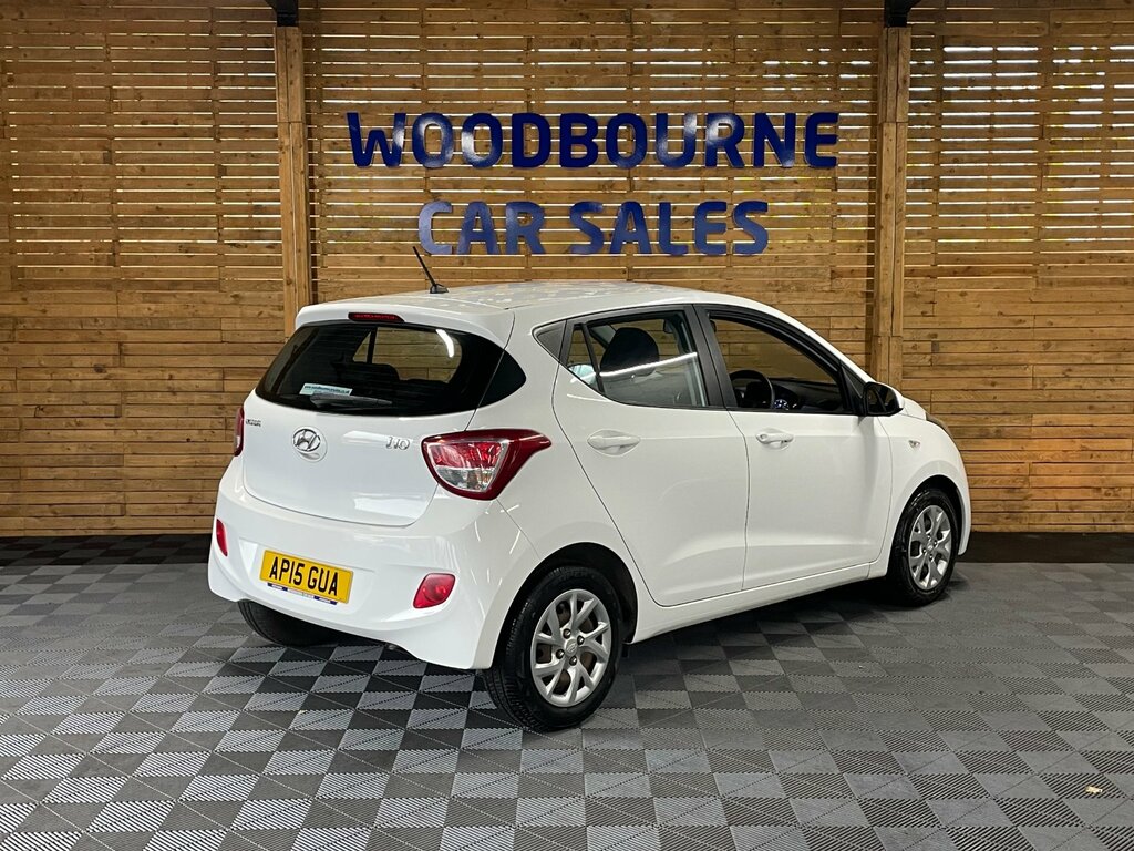 Hyundai I10 1.0 Se Hatchback Euro 5 66 Ps White #4