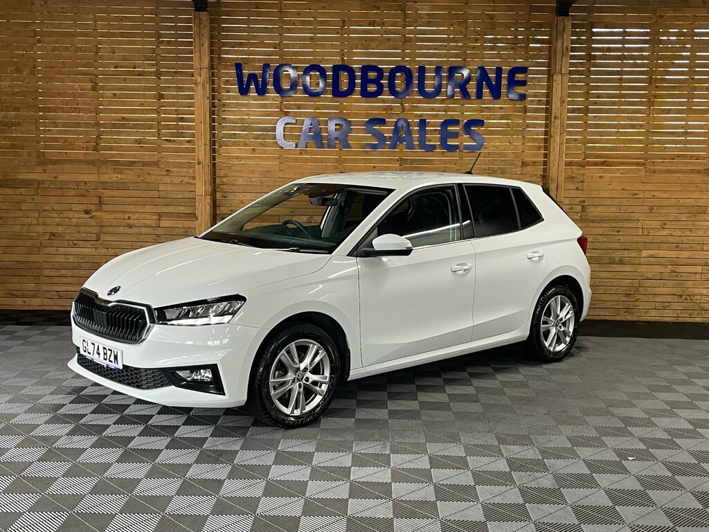 Skoda Fabia 1.0 Tsi Se L Hatchback Euro 6 S White