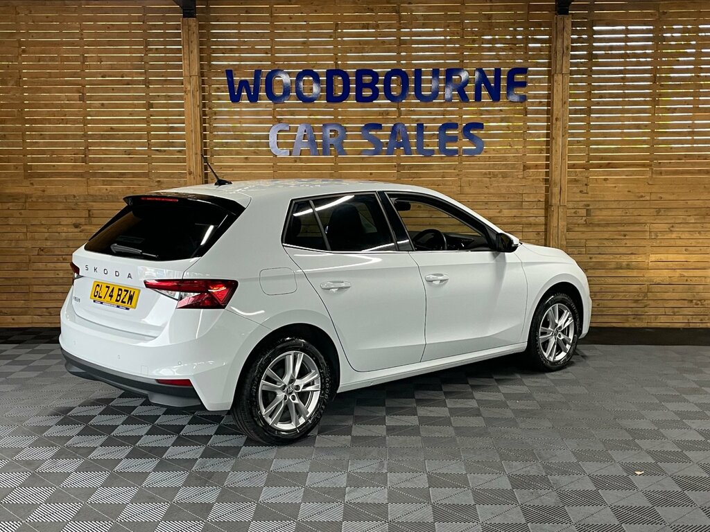 Skoda Fabia 1.0 Tsi Se L Hatchback Euro 6 S White #3