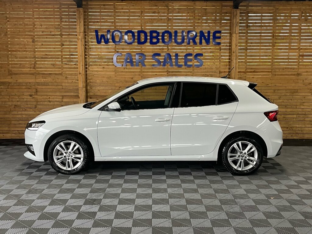 Skoda Fabia 1.0 Tsi Se L Hatchback Euro 6 S White #4